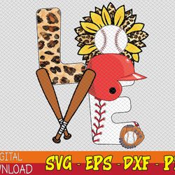 baseball apparel, love baseball svg, eps, png, dxf, digital download