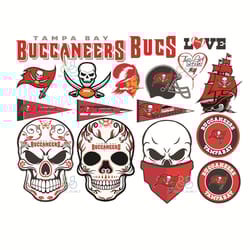 tampa bay buccaneers bundle logo svg, sport svg, tampa bay svg, nfl svg