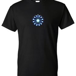 arc reactor stark industries t-shirt