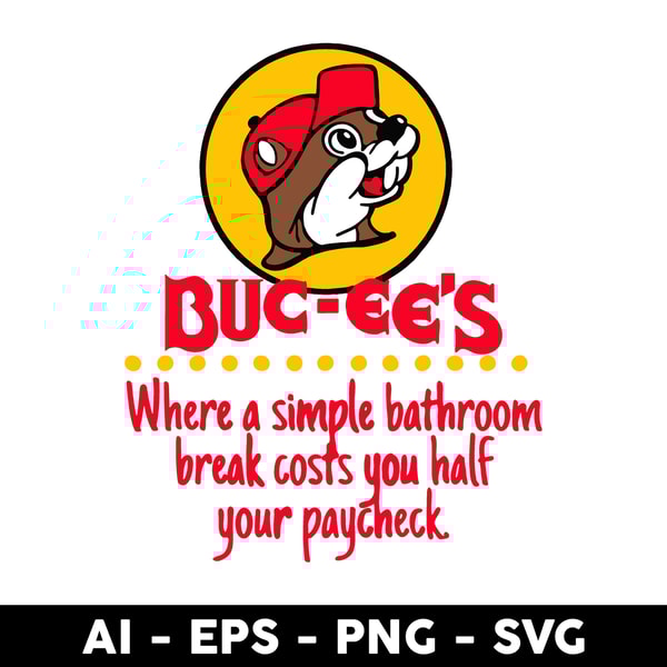 Bucees Merchandise Logo Svg, Buc-ee's Merchandise Svg - Digi - Inspire ...