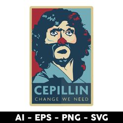 cepillin clown change we need svg, cepillin clown svg, png dxf eps file - digital file