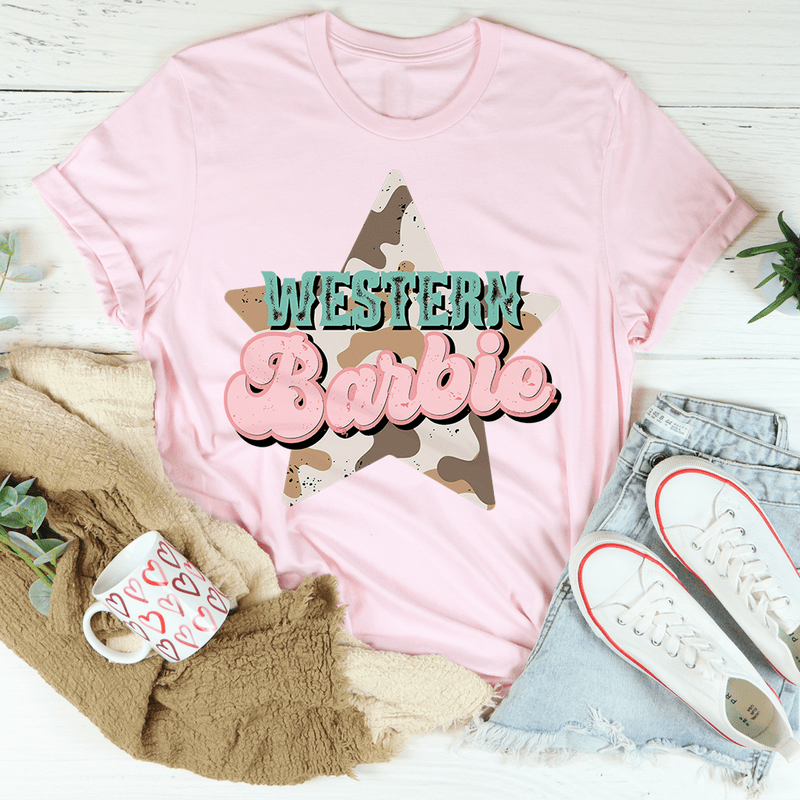 Western Barbie Star Tee