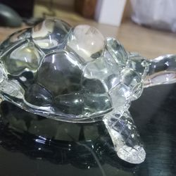 Crystal Turtle 4 Inches for Home Decor & Gifting  As Per Feng Sui this is Symbol Of Peace & Prosperity & Good Luck