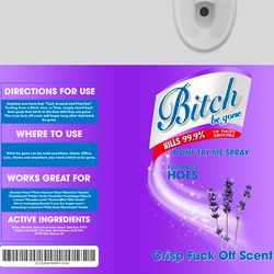 lavender scents b*tch be gone png 20oz tumbler bundle