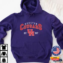 Houston Cougars Crewneck, Houston Cougars Shirt, NCAA Sweater, Houston Cougars Hoodie, Unisex T Shirt