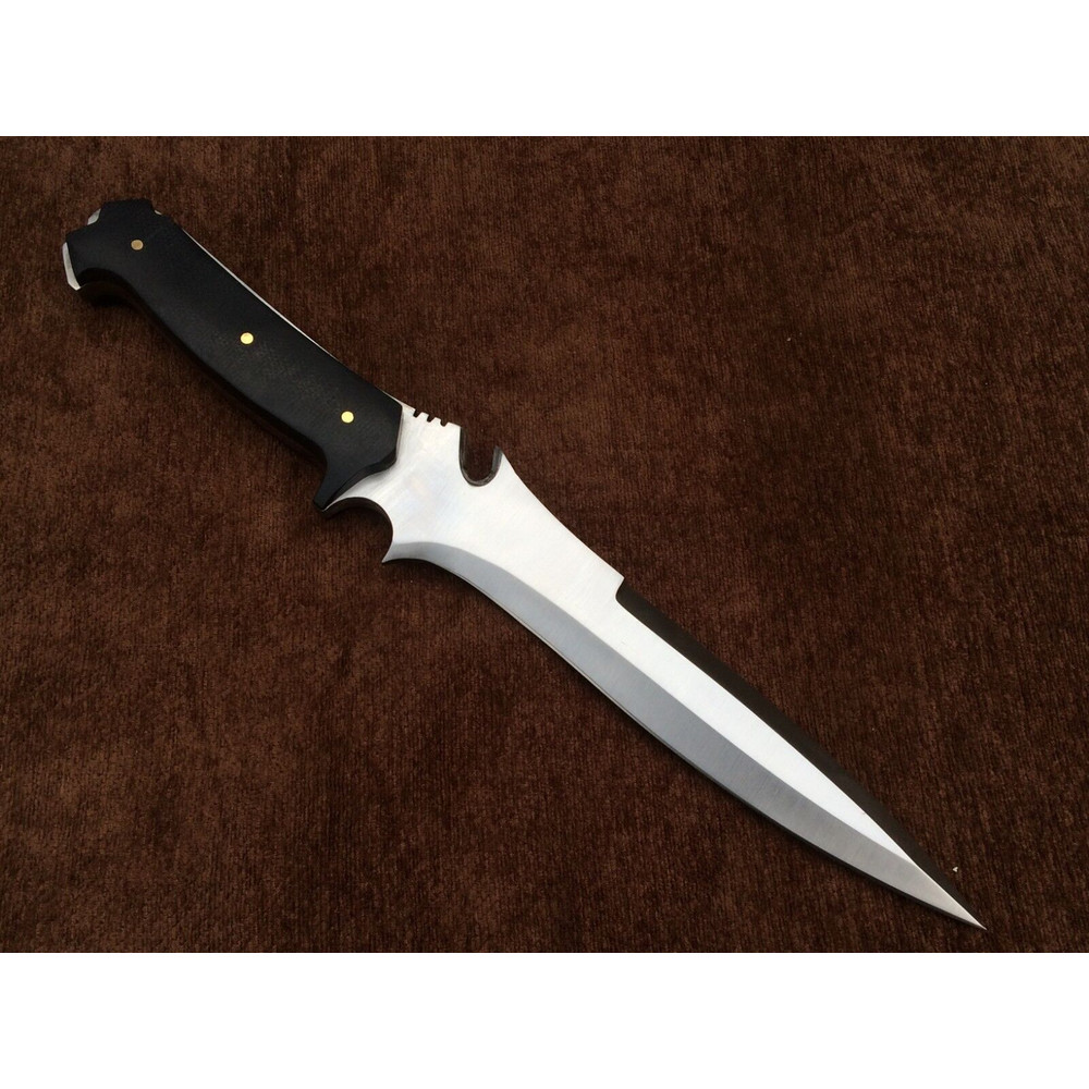 Handmade spring steel Resident Evil 4 RE4 movie Jack Krauser's Knife Replica (3).jpg