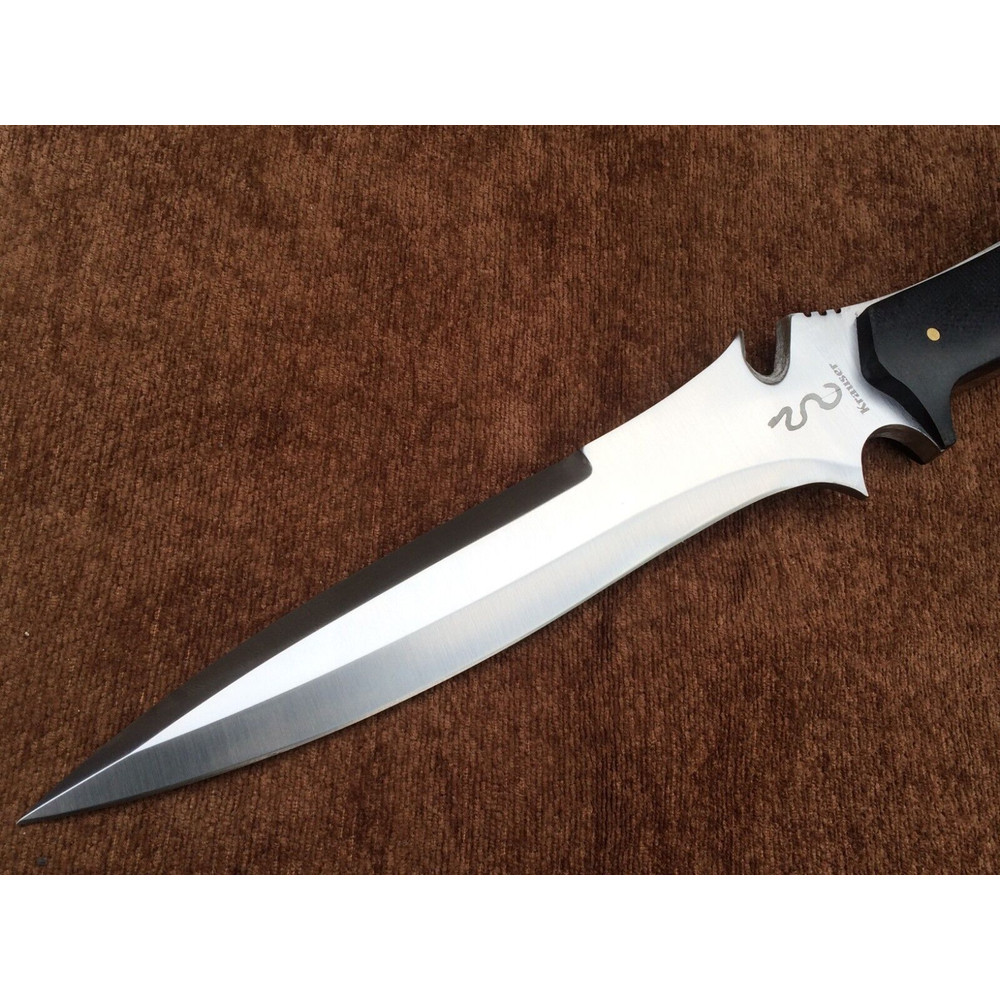 Handmade spring steel Resident Evil 4 RE4 movie Jack Krauser's Knife Replica (4).jpg