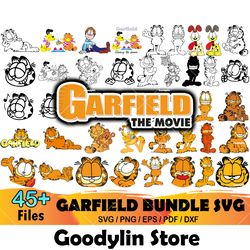 garfield bundle svg, cartoon svg, garfield svg, cartoon svg, garfield svg, garfield vector, garfield clipart, cat svg