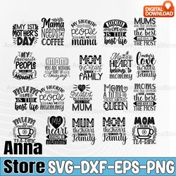 mom svg bundle, mother's day svg bundle, funny mom svg bundle,mom quotes svg bundle, love you mom svg