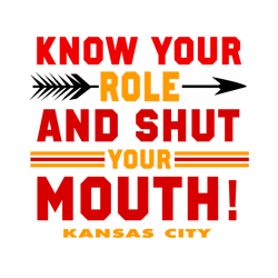 funny kansas city shut your mouth svg
