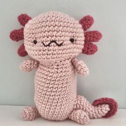 Amigurumi Crochet Axolotl Pattern Digital Download