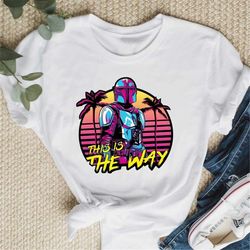 dadalorian star wars galaxy edge shirt, new dad husband papa gift, father's day tee, gift for him, this is the way,