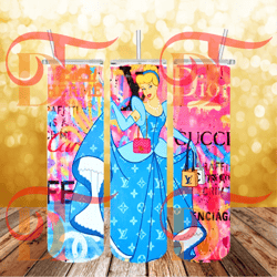 princess louis vuitton tumbler 20oz skinny png, lv tumbler png, fashion 20oz skinny tumbler