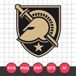 Army Black Knights Logo Svg, Army Black Knights Svg, Army Black Knights Cricut Svg, NCAA Logo Svg Digital File
