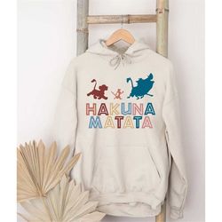 hakuna matata hoodie, disney trip 2023 hoodie, animal kingdom shirt, family disney shirts, disney vacation shirt, disne
