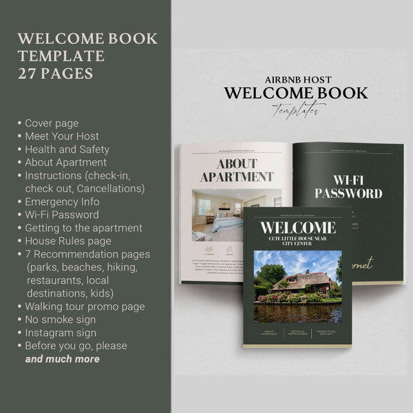 Airbnb host bundle, Airbnb welcome book, guestbook template, Airbnb checklist, Vrbo guide, airbnb instagram templates (3).jpg