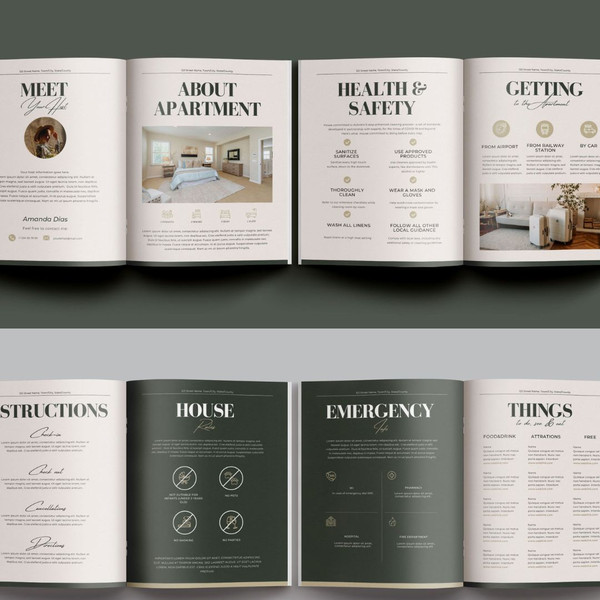 Airbnb host bundle, Airbnb welcome book, guestbook template, Airbnb checklist, Vrbo guide, airbnb instagram templates (4).jpg