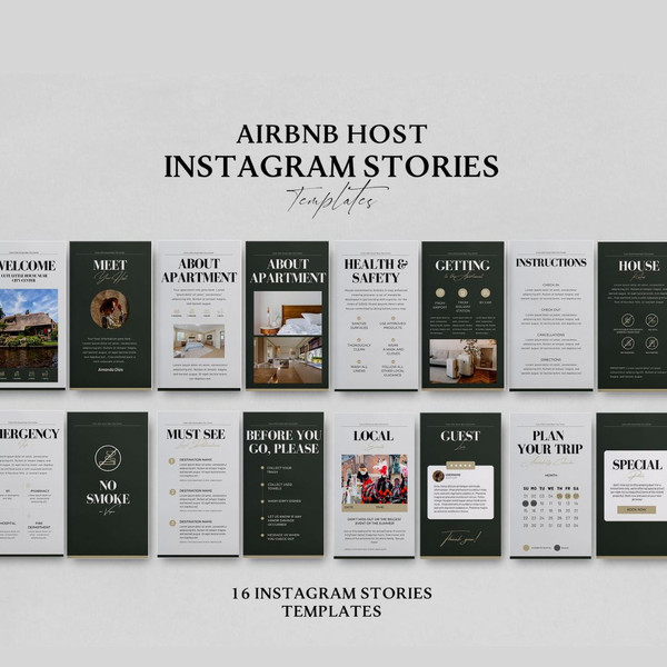Airbnb host bundle, Airbnb welcome book, guestbook template, Airbnb checklist, Vrbo guide, airbnb instagram templates (8).jpg