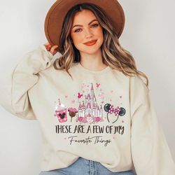 these are a few of my favorite things shirt, disney valentine's day shirt, happy valentine's day shirt