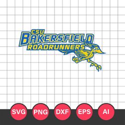 CSU Bakersfield Roadrunners Svg, CSU Bakersfield Roadrunners, CSU Bakersfield Roadrunners Cricut Svg, NCAA Logo Svg
