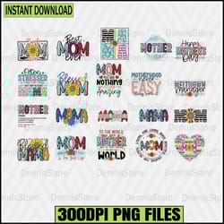 mother's day sublimation bundle png,mother's day bundle png, retro leopard mom png, mother's day png, mom bundle, mama