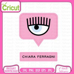 chiara ferragni brand logo svg, chiara ferragni svg, svg files, cricut, craft svg, crafting svg, cut file for cricut