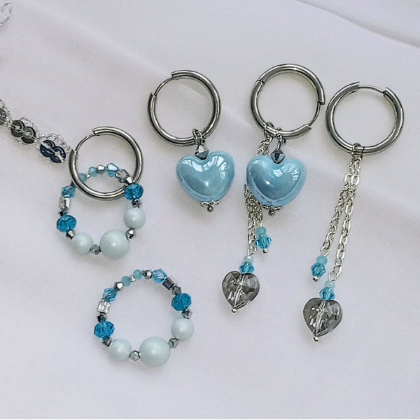 Earrings-transformers-with-blue-heart-pendants.jpg