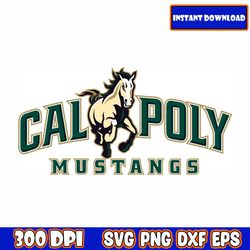 cal poly mustangs svg, football svg bundle, n c a a teams svg, n-c-a-a svg, football svg, sport bundle, png, jpg, dxf