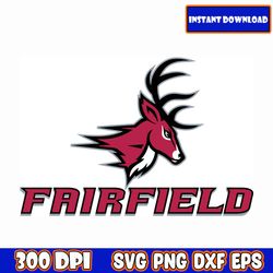 fairfield stags svg bundle, n c a a teams svg, n-c-a-a svg, football svg, sport bundle, png, jpg, dxf