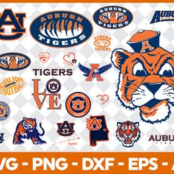 big svg bundle, digital download, auburn tigers, auburn tigers svg, auburn tigers png, auburn tigers clipart