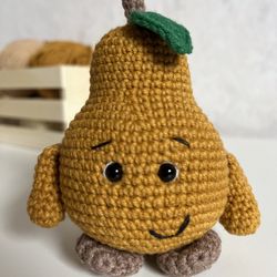 Crochet pattern pear PDF