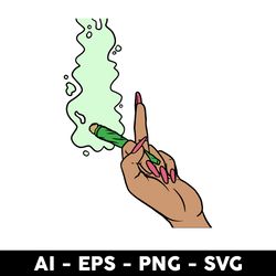 female hands middle finger svg, funny svg, hands middle finger svg, png dxf eps file - digital file