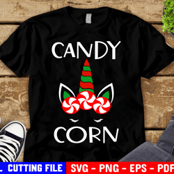 christmas unicorn svg, candy cane unicorn svg, unicorn face, candy cane cutie svg, girl christmas shirt, believe svg