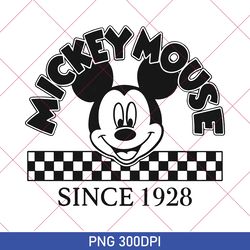 retro mickey mouse est 1928 png, vintage mickey png, disney mickey mouse png, disney holiday vacation png, disneyland