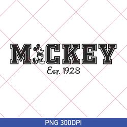 retro disney mickey est 1928 png, vintage disney png, mickey est 1928, mickey and friends png, disneyland png, png file