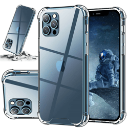 clear shockproof case for iphone 14 13 12 11 pro max xr xs max 6 7 8 plus se x