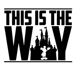 this is the way png, star wars disney png, star wars mickey ears png, mandalorian png, darth vader inspired png 300dpi