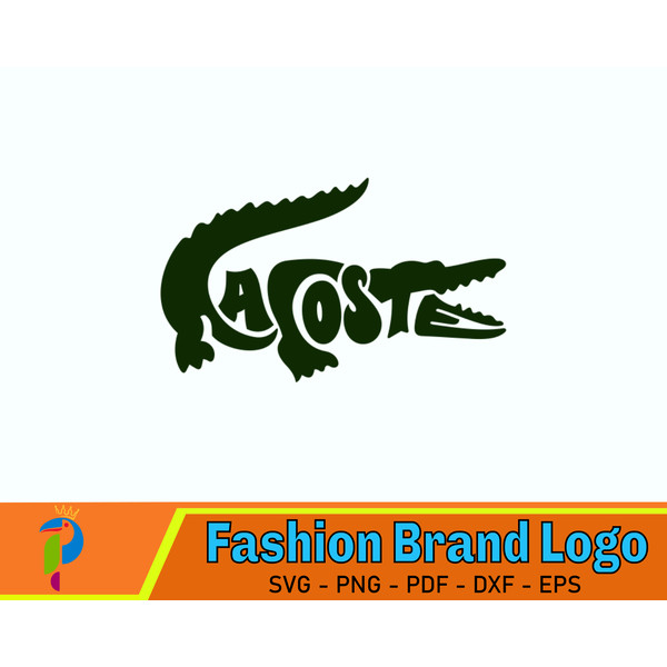 Lacoste logo vector deals