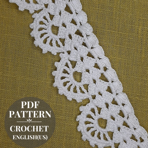 Edge Pattern Backspin Lace Crochet Edging Patterns