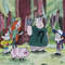 Gravity Falls-Dipper-Wendy-soos-Mabel Pines-Waddles-forest-picture-cartoon-series-painting-watercolor-1.JPG