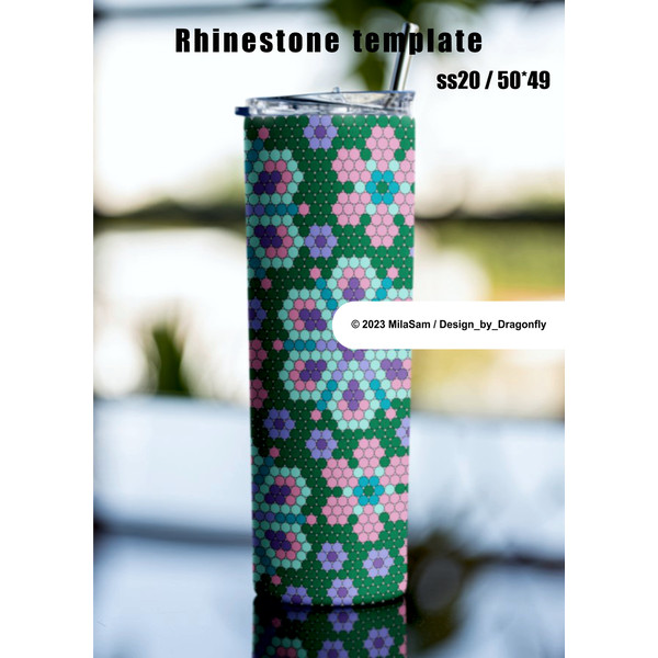 rhinestone tumbler template ss20 ss16  honeycomp Including 20oz 30oz Sublimation88.jpg