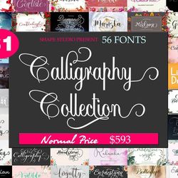 calligraphy collection bundles