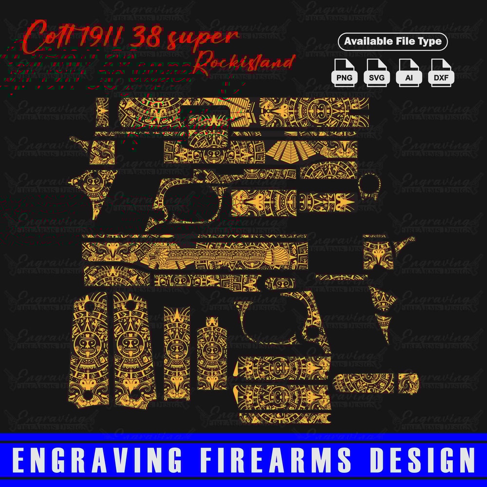Engraving-Firearms-Design-1911-38-super-Rockisland--Aztec-Design.jpg