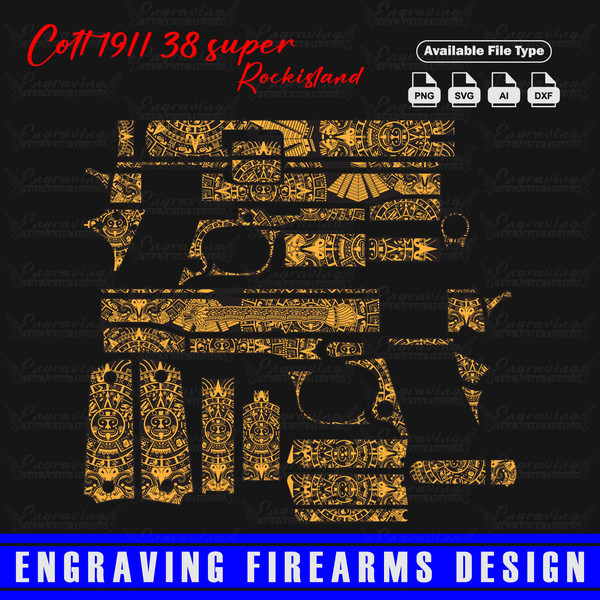 Engraving-Firearms-Design-1911-38-super-Rockisland--Aztec-Design.jpg