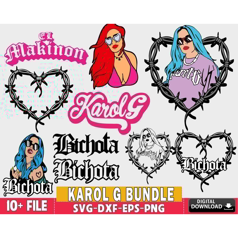 10+ file Karol G svg, Manana Sera Bonito bundle svg.jpg