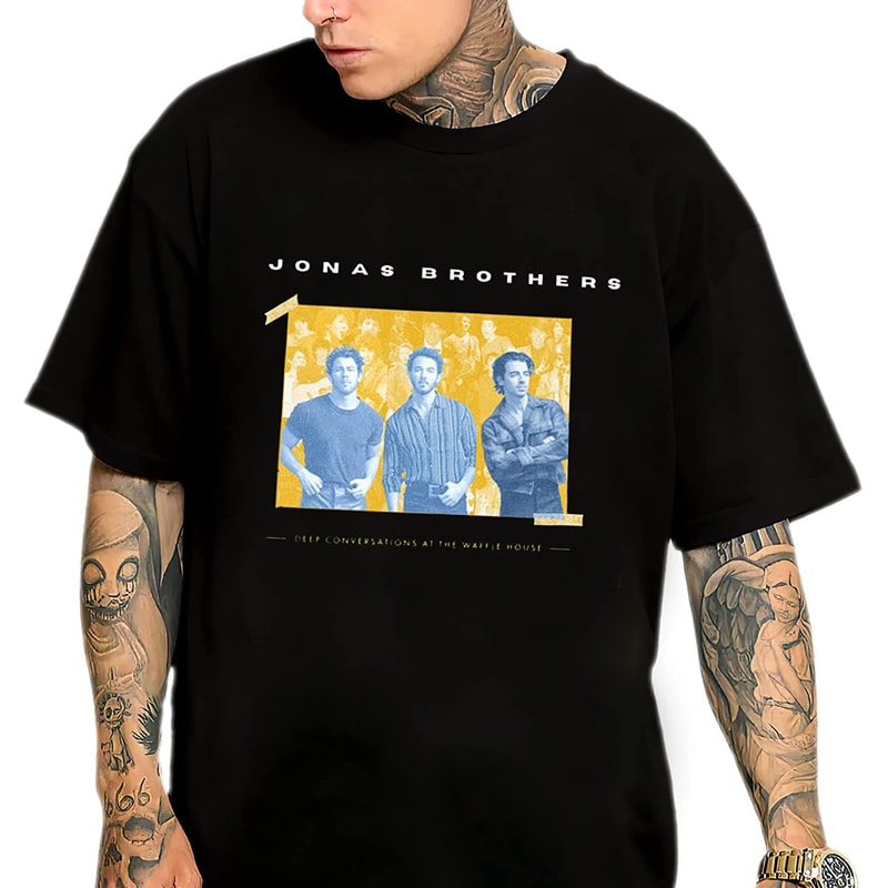 Jonas Brothers Five Albums One Night The Tour 2023 Shirt, Jonas Brothers Band Fan Shirt, Jonas Brothers 2023 Tour Shirt, Jonas Brothers Fan