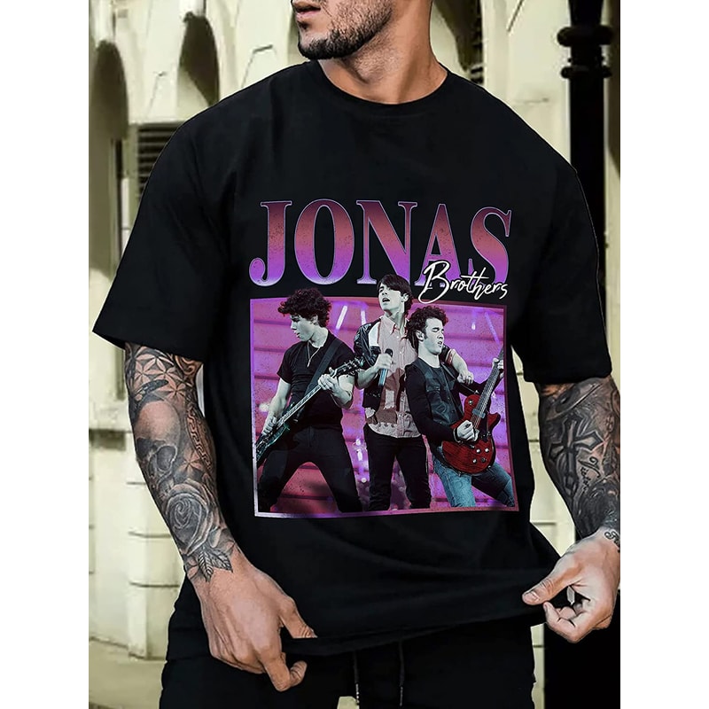 Jonas Brothers Five Albums One Night The Tour 2023 Shirt, Jonas Brothers Band Fan Shirt, Jonas Brothers 2023 Tour Shirt, Jonas Brothers Fan