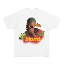 frank ocean t-shirt | blonde album cover art rap tee | rare concert merch blond graphic nostalgia ultra channel orange o