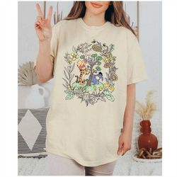 winnie the pooh shirt, cute pooh bear and friends shirt, retro winnie the pooh, disney pooh bear shirt, walt disney worl