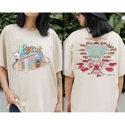 epcot world showcase shirt, world showcase epcot 1982 shirt, theme park world tour, magic world tee, drink around the wo